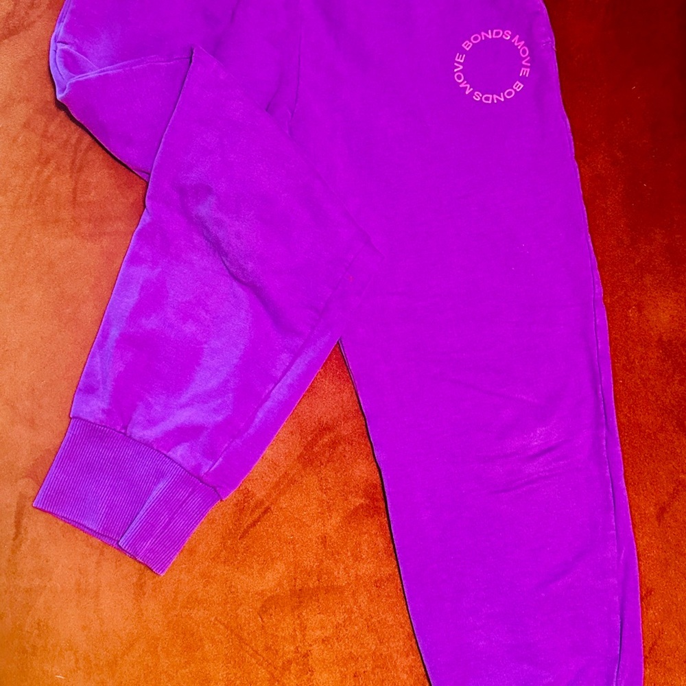 Bonds Kids Vibrant Purple Sweatpants